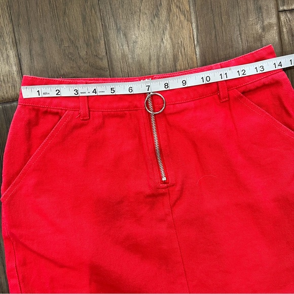 Sans Souci Denim Mini Skirt - Picture 6 of 8